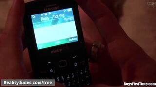 Horny Joel Sexting His Sex Buddy - RealDudes