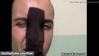 Real Dudes - Amateur Cock suckers make sex tape - preview