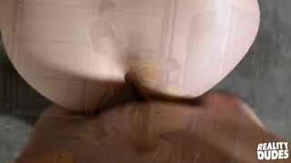 Axel Kane Bends Will Braun Over A Work Bench And Starts Pounding His Hot Ass - Real Dude