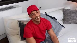 Hot Pizza Guy Nic Sahara Gets Really Interested For A Customer's Cock When He Gets Offered Money - Real Dude