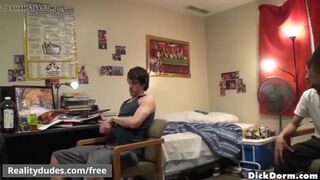 Desperate Friends Without Girlfriends End Up Jerking Sucking