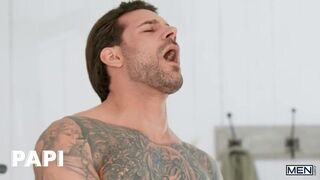 Horny Guys Papi Kocic & Giuspel Take A Break From Their Workout For A Quick Fuck At The Gym - PAPI