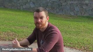 Paul Wagner offers ginger Nathan Daniels some cash for sex