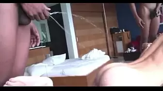 O namorado hetero da minha amiga estava com vontade de algo diferente