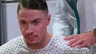 hairy muscular dr has sex with his patient
