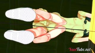 Fate Yaoi - Shirou & Sieg Hard Sex in a Onsen 2/2