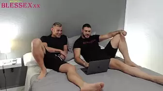 Straight males unashamed to play together