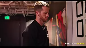 Bi-Curious Security Guard Fucks With His Gay BFF