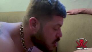 Cock crazed cub Luke North Goes to town!