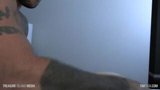 Nate Stetson takes muscle cock