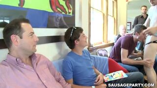 Gay - Henry's Birthday Party Turns To A Wild Sausage Party With All Of His Friends