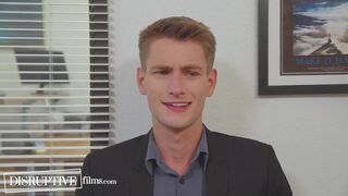 Junior Associate Secretly Bangs Boss in Office After Hours - The Office Gay Parody 2