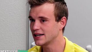 Or We Could Fuck You Twink Tutor Dicked Down By Muscle Jocks