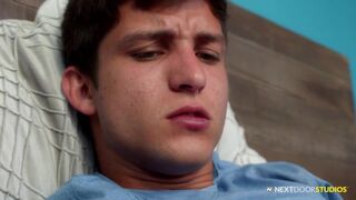 HotRaw - Stepbrother Caught Masturbating To Gay Porn