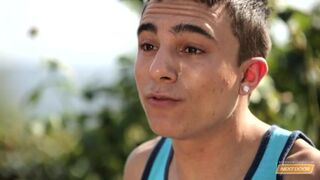 Next Door Twink Introducing Atheletic Ace Parker