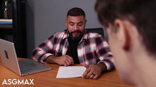 Pride - Hairy Stepdad Barebacks His Stepson To Do His Chores