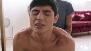 Real DUDES - Pol Fayfer Gets Horny When He Finds His Stepbrother Ken Summers Admiring His Ass