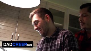 Muscular Step Daddy Rocky Vallarta Pounds His Latino Step Son And Cums In His Mouth - StepDad