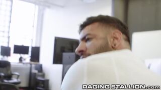 Ebony BBC Boss Fucks His Employee Hard In The Office - Hot