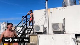 Latino Studs Switch So They Both Get a Chance to Top