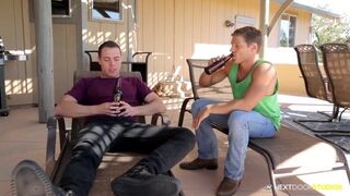 Hot Inspecting His Unit