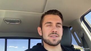 Outdoors in car masturbation