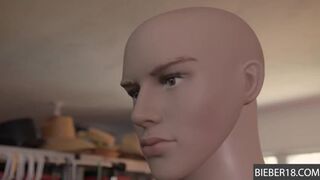 Raw bareback gay romp in a dream