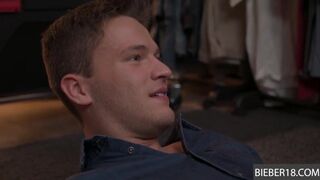 Raw bareback gay romp in a dream