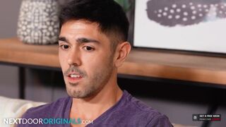 Frustrated Straight Jock Can't Cum, Hunk Roomie Lends A Hand - Nico Coopa, Joseph Castlian - NDS