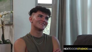 Twink Seduces Bestie's Sex Deprived Hunk BF - Ryder Owens, Aaron Elias - Hot