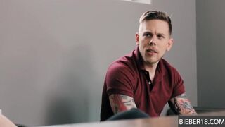 When the boss calls, you prepare your ass to be drilled