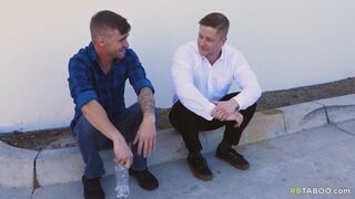 Laid an eye on him, drilling his ass