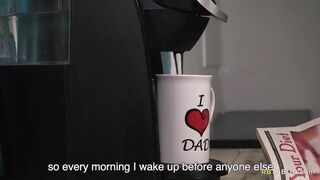 Big dick papa bear enjoys a young ass around his dick