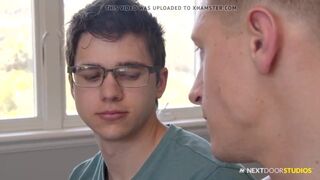 Straight Friends Share The Same Bed And Seduce Each Other