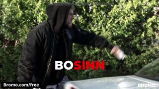 Tattoo Dude Fucks Another Dude - StepBro