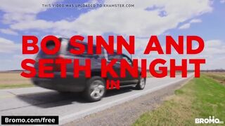 Bad punks fucking raw in the back of the truck - StepBro