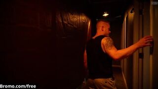 Cute Guy Takes A Rough Raw Fuck By A Tattooed Muscular Man