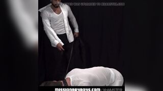 Church Man Punishes A Boy's Hole