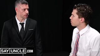 Twink Hot Proves His Worthiness - MONSTER COCK TRIAL