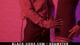 BlackGodz - Hung Black God Fucks A Cute Boy From Behind