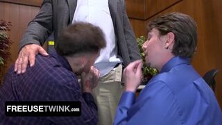 Starting A New Position Is Never Easy, But Jack Is Happy To Be Welcomed By Keith, His New Colleague