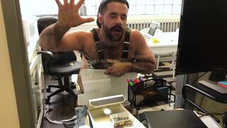 Handsome Guy Teddy Bryce Loves Leather And Cocks