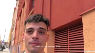 Hot - Poor Cute Guy Takes A Stranger's Big Dick In His Ass As An Exchange For Some Money