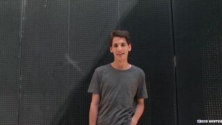 CZECH HUNTER 471 - Wavy Haired Jock Gets His Tight Ass Drilled Raw In POV