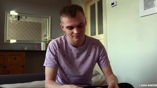 Hunter - He Walks Around The Street Until He Finds Someone He Can Slide His Dick Inside His Ass