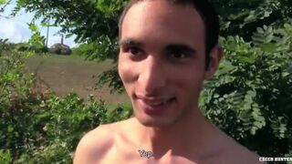 Hot - He Walks Around To Find Someone He Can Pay To Suck His Dick And Let Him Cum All Over Him