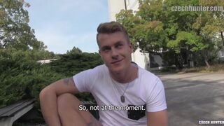 Hot - Muscular Jock Has No Problem To Get His Ass Fucked In Public For The Right Amount Of Money