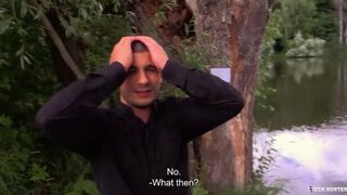 Hot - Guy Loses All His Money & He Meets An Eager Man To Help If He Sucks His Huge Cock