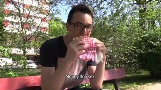 CZECH HUNTER 355 - Twink Gets Picked Up From The Park & Gets His Hairy Ass Drilled