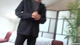 Hunter - He Gets So Horny And Goes Down At the Street To Find A Sexy Twink To Take His Big Dick